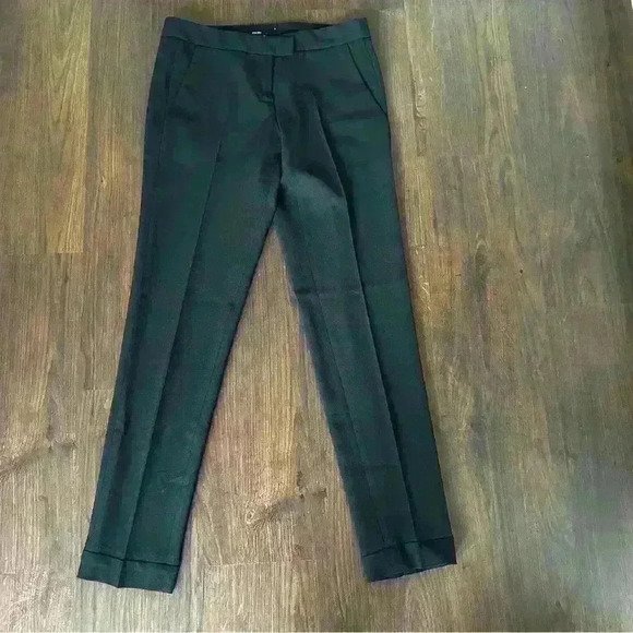 Maje black cropped trousers with pockets size 36 - Picture 1 of 9